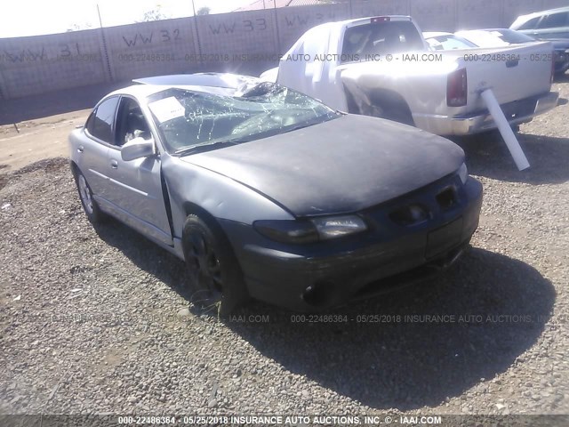 1G2WR5213YF318890 - 2000 PONTIAC GRAND PRIX GTP ვერცხლისფერი ფოტო 1