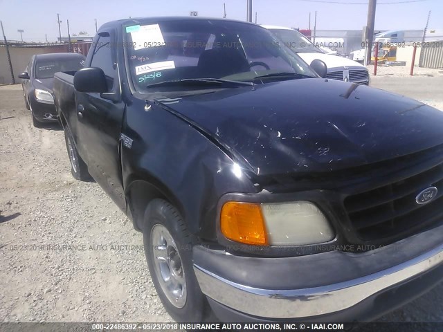 2FTRF17234CA84722 - 2004 FORD F-150 HERITAGE CLASSIC BLACK photo 6