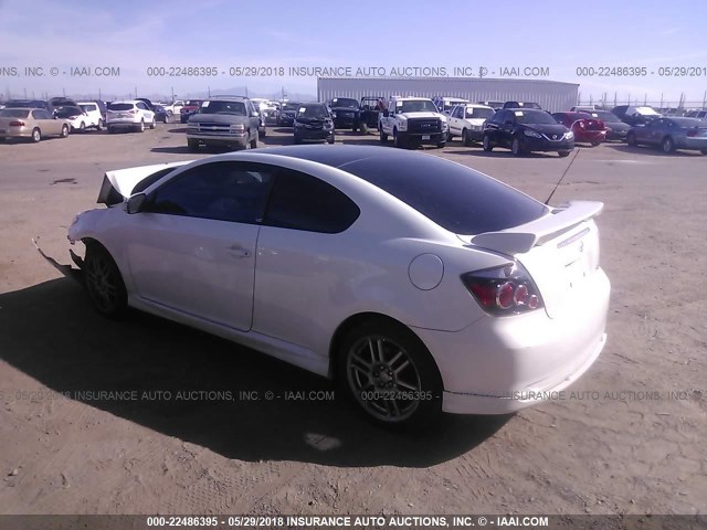 JTKDE167X80228363 - 2008 TOYOTA SCION TC 白色 照片 3