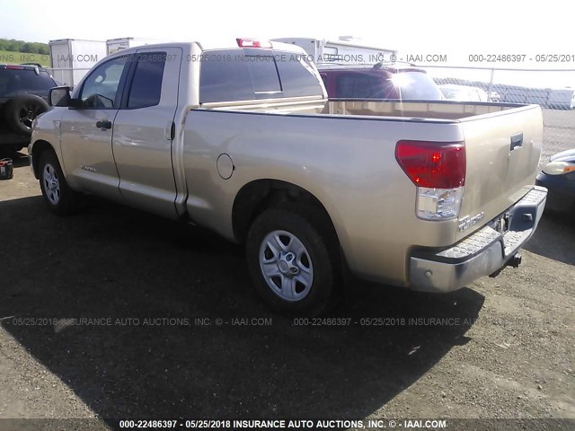 5TFRM5F14AX004098 - 2010 TOYOTA TUNDRA DOUBLE CAB SR5 GOLD photo 3