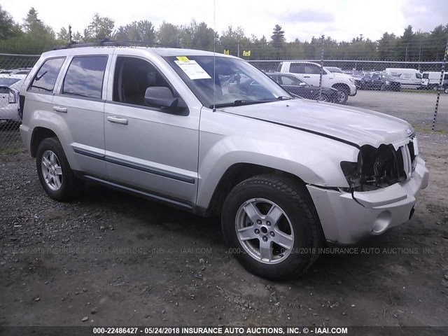 1J8HS48PX7C537840 - 2007 JEEP GRAND CHEROKEE LAREDO/COLUMBIA/FREEDOM 灰色 照片 1