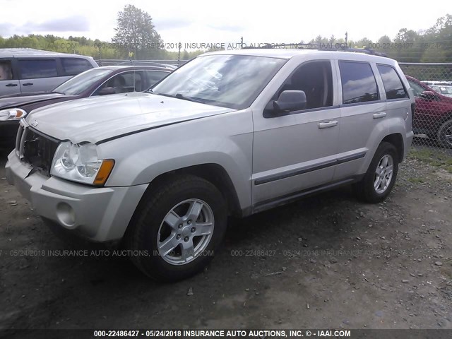 1J8HS48PX7C537840 - 2007 JEEP GRAND CHEROKEE LAREDO/COLUMBIA/FREEDOM 灰色 照片 2