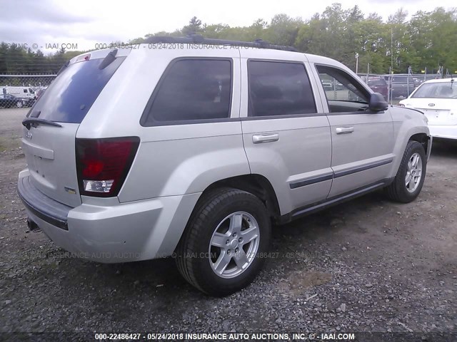 1J8HS48PX7C537840 - 2007 JEEP GRAND CHEROKEE LAREDO/COLUMBIA/FREEDOM 灰色 照片 4