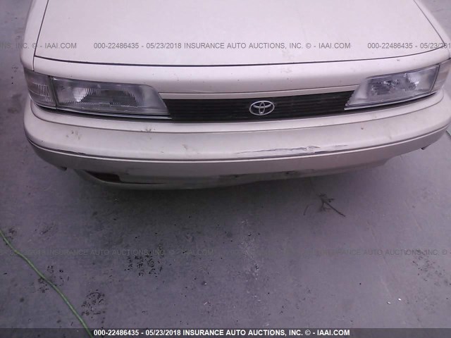 JT2SV21E9M3449707 - 1991 TOYOTA CAMRY DLX GOLD photo 6