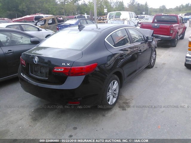 19VDE1F34DE012183 - 2013 ACURA ILX 20 BLACK photo 4