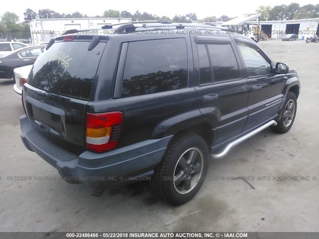 1J4GW48S24C160907 - 2004 JEEP GRAND CHEROKEE LAREDO/COLUMBIA/FREEDOM 黑色 照片 4