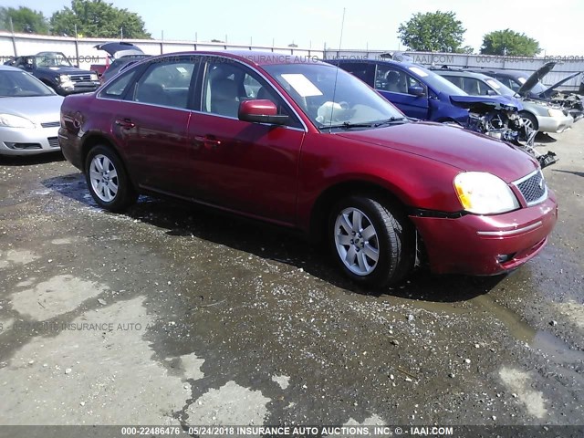 1FAFP24106G162401 - 2006 FORD FIVE HUNDRED SEL RED photo 1