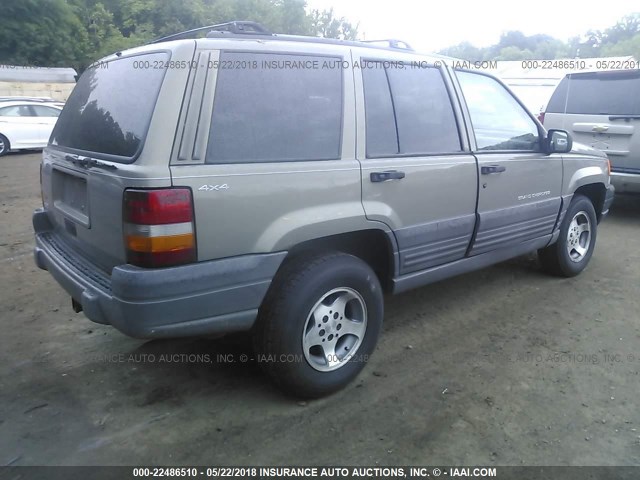 1J4GZ58S3VC647368 - 1997 JEEP GRAND CHEROKEE LAREDO/TSI GRAY photo 4