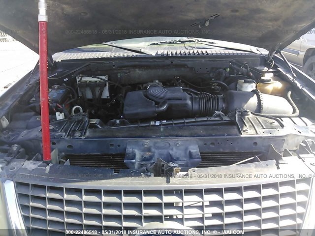 1FMPU15L23LA79584 - 2003 FORD EXPEDITION XLT 蓝色 照片 10