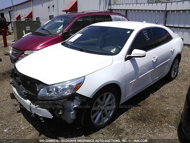 1G11E5SA4DF216034 - 2013 CHEVROLET MALIBU 2LT WHITE photo 2