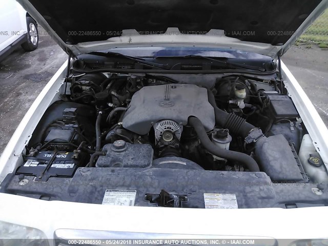 2FAFP73W1XX214933 - 1999 FORD CROWN VICTORIA  WHITE photo 10