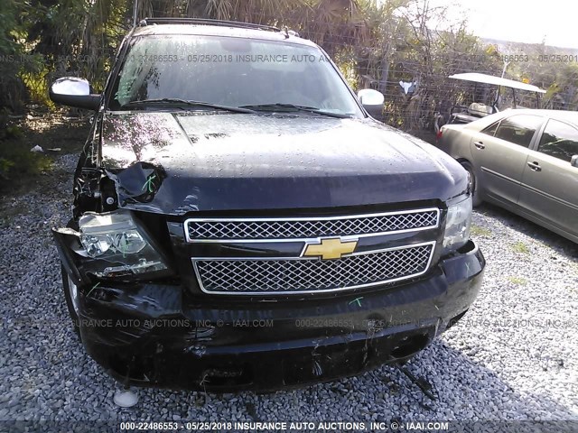 3GNMCEE04CG146889 - 2012 CHEVROLET AVALANCHE LS BLACK photo 6