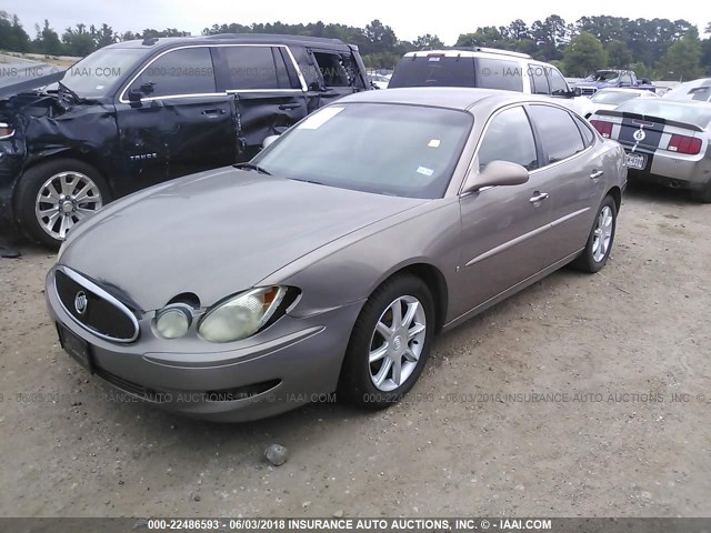 2G4WE587361287918 - 2006 BUICK LACROSSE CXS BEIGE photo 2