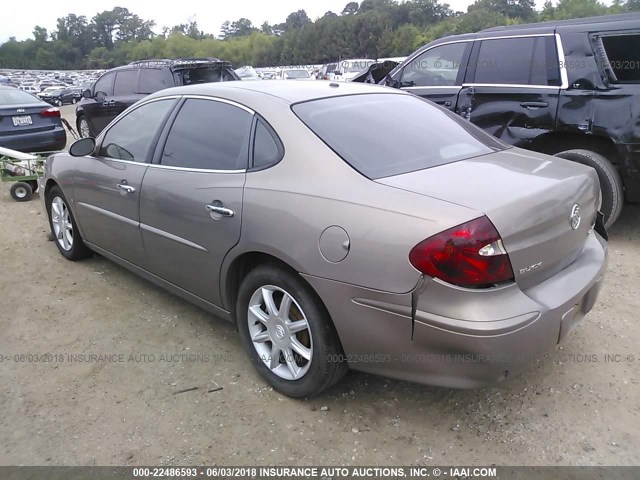 2G4WE587361287918 - 2006 BUICK LACROSSE CXS BEIGE photo 3