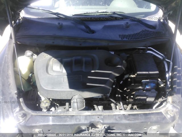 3GNDA13D97S514989 - 2007 CHEVROLET HHR LS შავი ფოტო 10