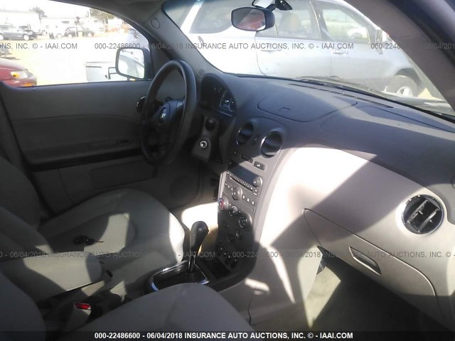 3GNDA13D97S514989 - 2007 CHEVROLET HHR LS შავი ფოტო 5