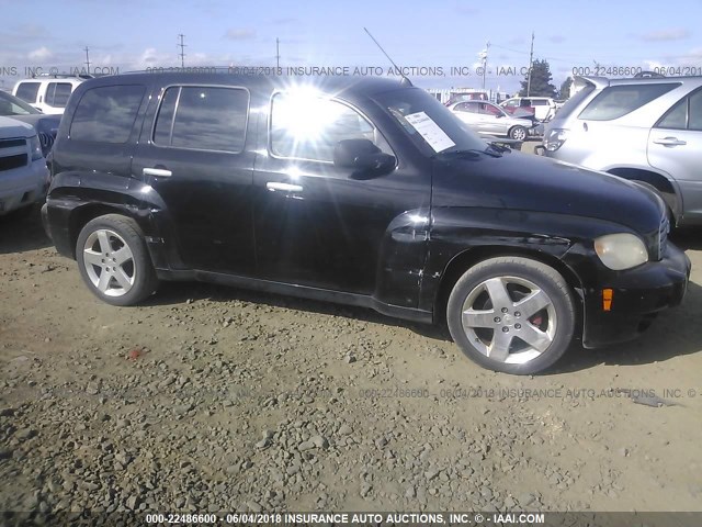 3GNDA13D97S514989 - 2007 CHEVROLET HHR LS შავი ფოტო 6