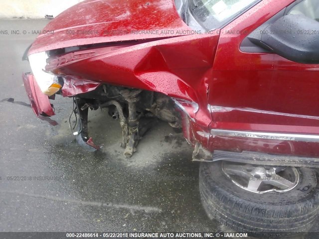 1J4GR48K65C696252 - 2005 JEEP GRAND CHEROKEE LAREDO/COLUMBIA/FREEDOM RED photo 6