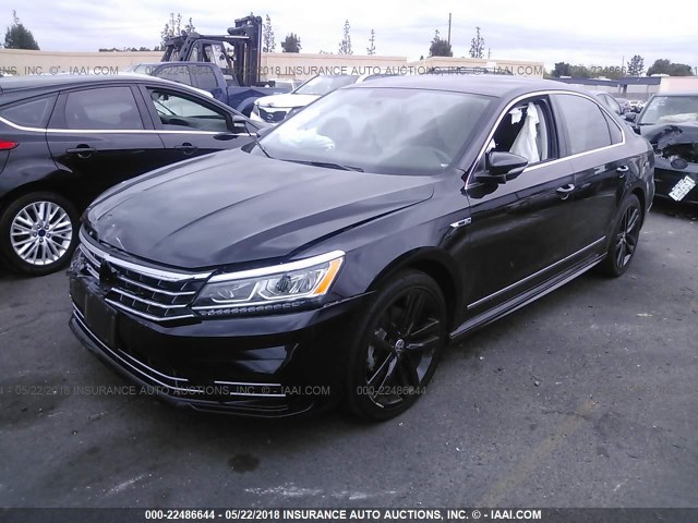 1VWDT7A32HC080189 - 2017 VOLKSWAGEN PASSAT R-LINE Qara foto 2