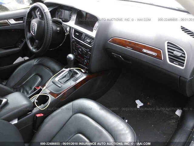 WAUSF78K69N038710 - 2009 AUDI A4 PREMIUM PLUS SILVER photo 5