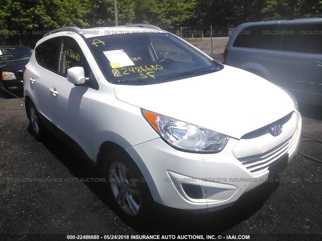 KM8JU3AC8AU085128 - 2010 HYUNDAI TUCSON GLS/LIMITED 白色 照片 1