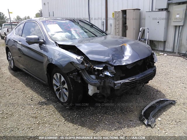 1HGCT1B85DA012837 - 2013 HONDA ACCORD EXL GRAY photo 1