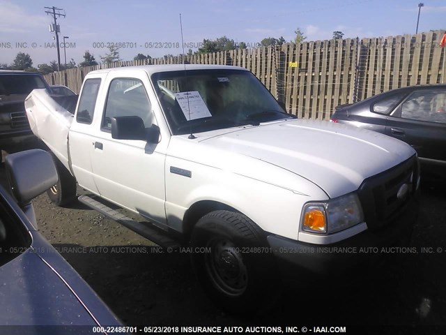 1FTYR14U86PA30066 - 2006 FORD RANGER SUPER CAB WHITE photo 1