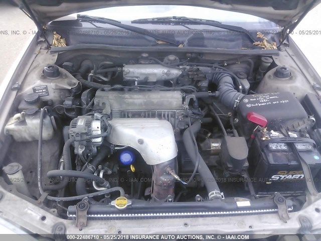 4T1BG22K7YU735637 - 2000 TOYOTA CAMRY CE/LE/XLE 金色 照片 10