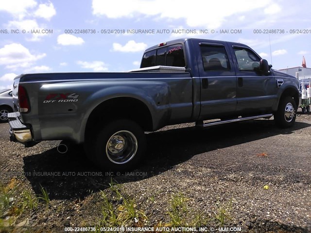 1FTWW33PX5EC35583 - 2005 FORD F350 SUPER DUTY GRAY photo 4