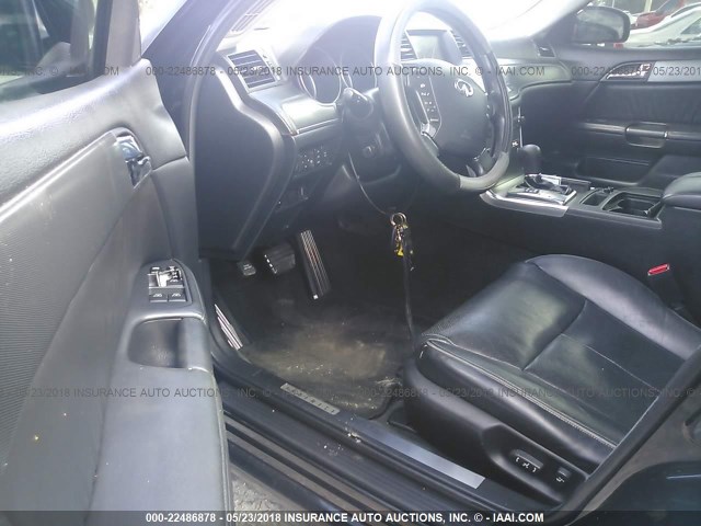 JNKAY01E77M310249 - 2007 INFINITI M35 SPORT BLACK photo 5