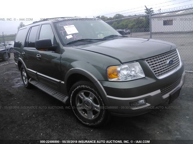 1FMFU18L94LA93734 - 2004 FORD EXPEDITION EDDIE BAUER GREEN photo 1