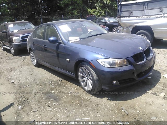 WBAPK5G59BNN30283 - 2011 BMW 328 XI SULEV BLUE photo 1