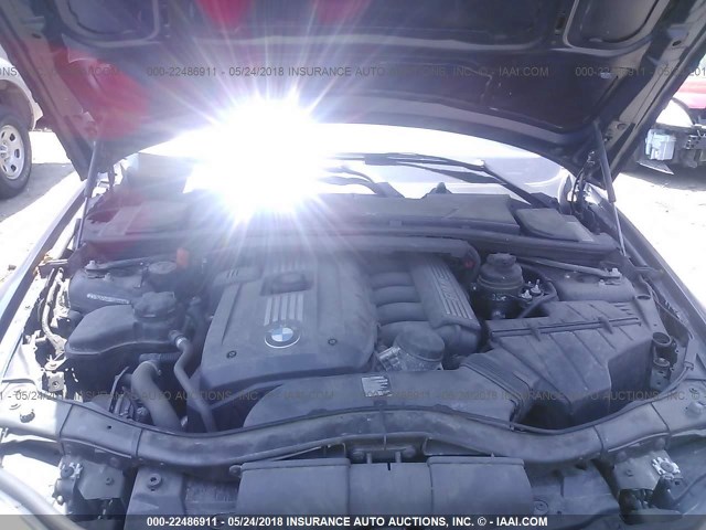 WBAPK5G59BNN30283 - 2011 BMW 328 XI SULEV BLUE photo 10