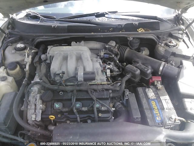 1N4BA41E75C862330 - 2005 NISSAN MAXIMA SE/SL SILVER photo 10