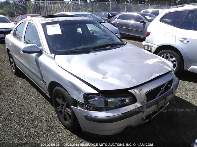 YV1RS58D112044871 - 2001 VOLVO S60 2.4T SILVER photo 6