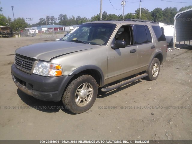 1FMZU62K33ZB48720 - 2003 FORD EXPLORER XLS/XLS SPORT GOLD photo 2