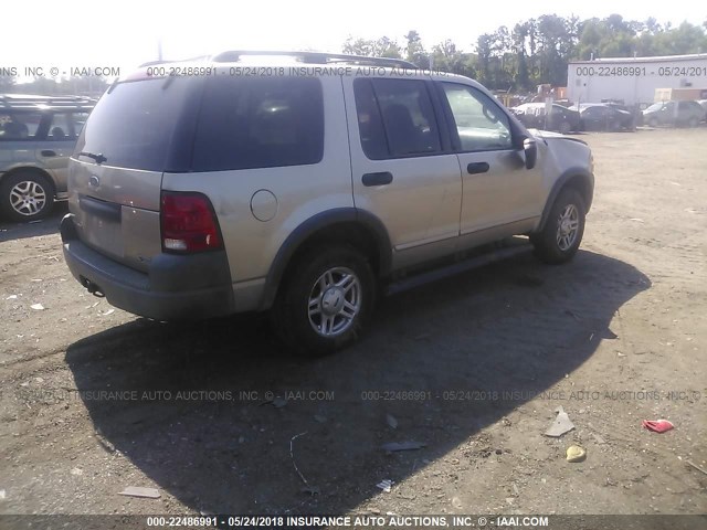 1FMZU62K33ZB48720 - 2003 FORD EXPLORER XLS/XLS SPORT GOLD photo 4