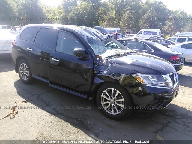 5N1AR2MMXEC719745 - 2014 NISSAN PATHFINDER S/SV/SL/PLATINUM 黑色 照片 1