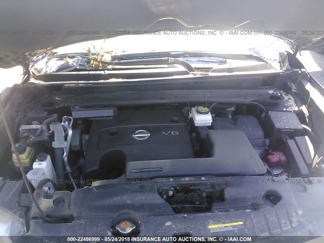 5N1AR2MMXEC719745 - 2014 NISSAN PATHFINDER S/SV/SL/PLATINUM 黑色 照片 10