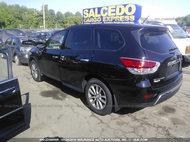 5N1AR2MMXEC719745 - 2014 NISSAN PATHFINDER S/SV/SL/PLATINUM 黑色 照片 3