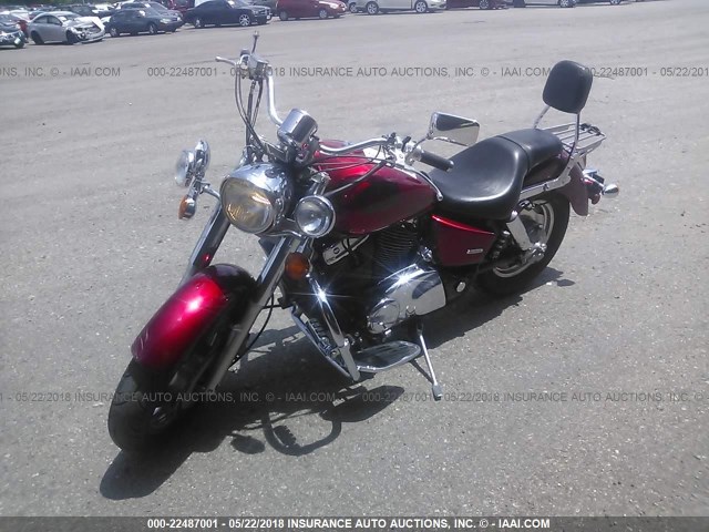 1HFSC43094A406559 - 2004 HONDA VT1100 C2 RED photo 2