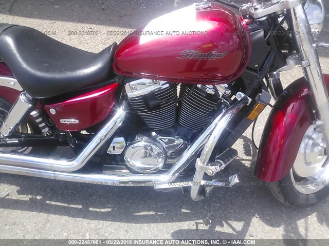 1HFSC43094A406559 - 2004 HONDA VT1100 C2 RED photo 8