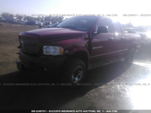 3D7KU28D13G794223 - 2003 DODGE RAM 2500 ST/SLT 红色 照片 2