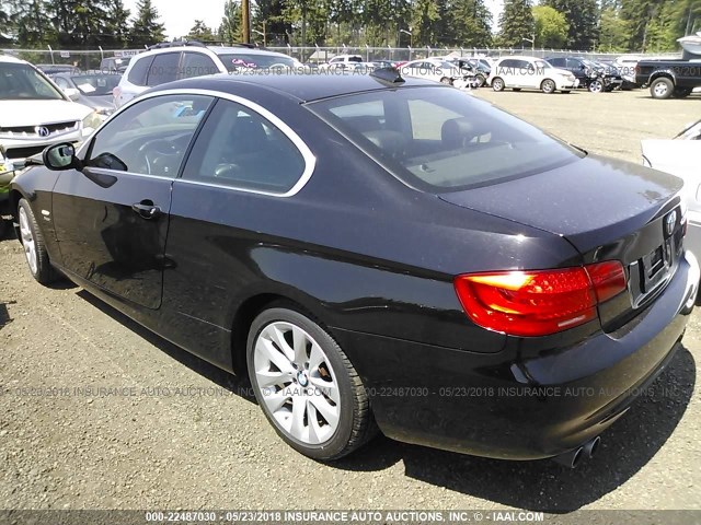 WBAKF5C54BE656488 - 2011 BMW 328 XI SULEV BLACK photo 3