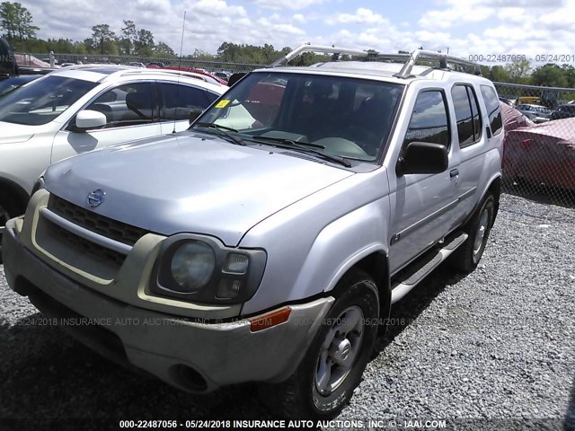 5N1ED28T94C646416 - 2004 NISSAN XTERRA XE/SE SILVER photo 2