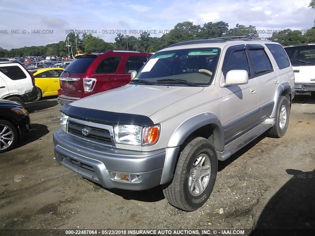 JT3HN87RXX0225886 - 1999 TOYOTA 4RUNNER LIMITED SILVER photo 2