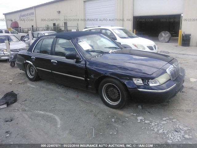 2MEFM74W8XX666068 - 1999 MERCURY GRAND MARQUIS GS BLUE photo 1