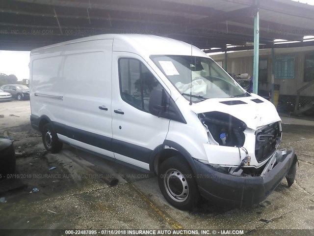 1FTYE2CM7GKA19786 - 2016 FORD TRANSIT T-150 WHITE photo 1