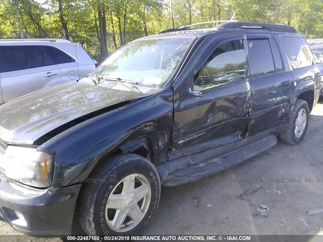 1GNET16S136244891 - 2003 CHEVROLET TRAILBLAZER EXT GRAY photo 6