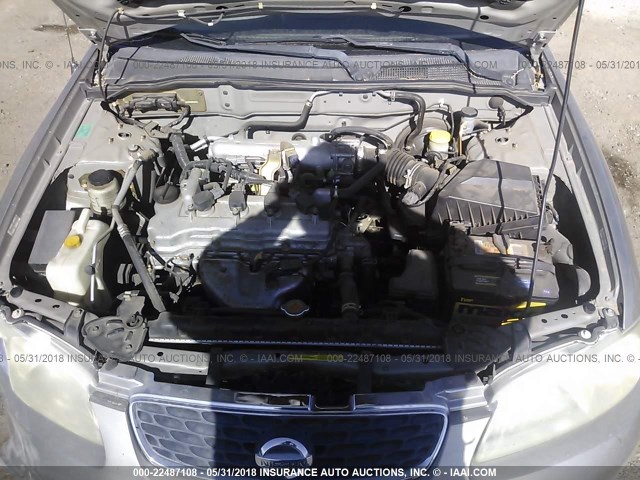 3N1CB51D23L818622 - 2003 NISSAN SENTRA XE/GXE GOLD photo 10